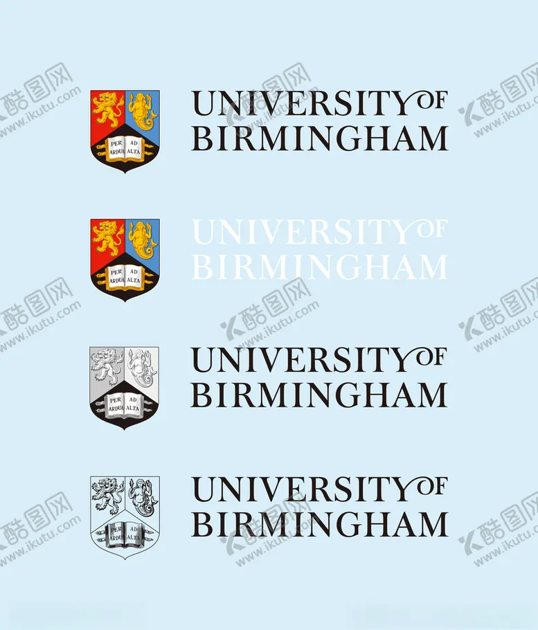 编号：48335307132213176012【酷图网】源文件下载-英国伯明翰大学校徽新版