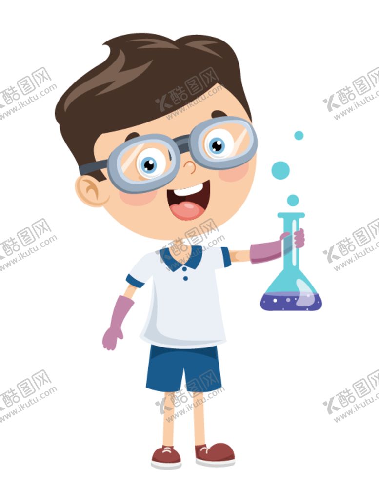 编号：21399801270505598654【酷图网】源文件下载-小科学家卡通