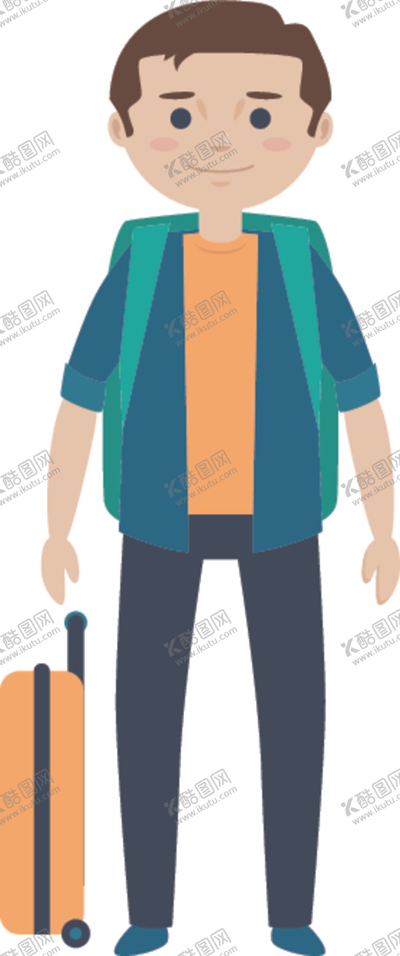 编号：98598310122154327784【酷图网】源文件下载-旅客游客