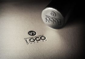 logo样机高端VI智能贴图标识模板