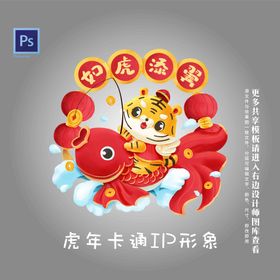 虎年卡通IP形象