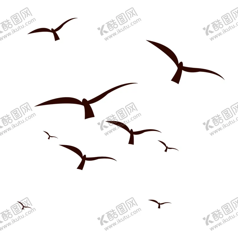 编号：38647211302302331175【酷图网】源文件下载-卡通海鸥