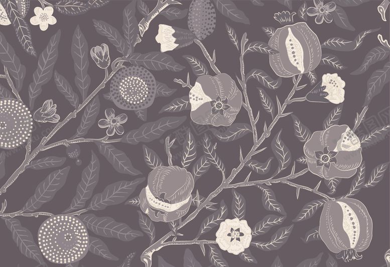 编号：73159209121635317969【酷图网】源文件下载-植物花朵背景底纹