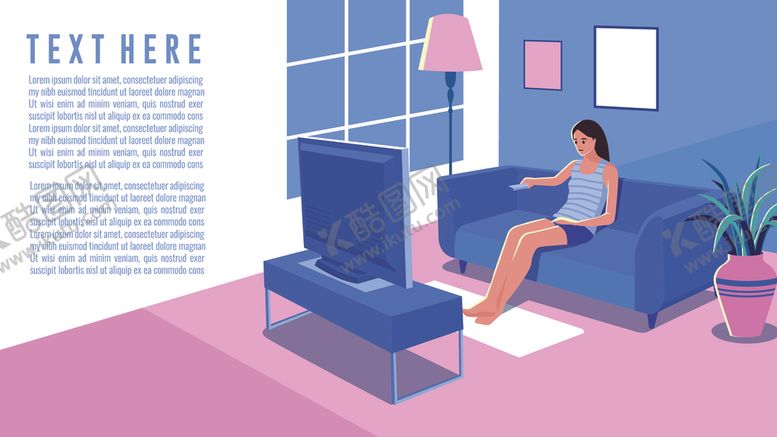 编号：68307110111239495962【酷图网】源文件下载-女孩插画