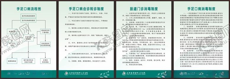 编号：86543801041958496047【酷图网】源文件下载-手足口病制度肠道门诊制度