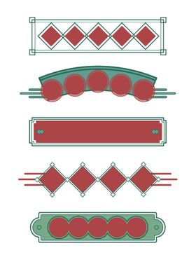 国潮文字框