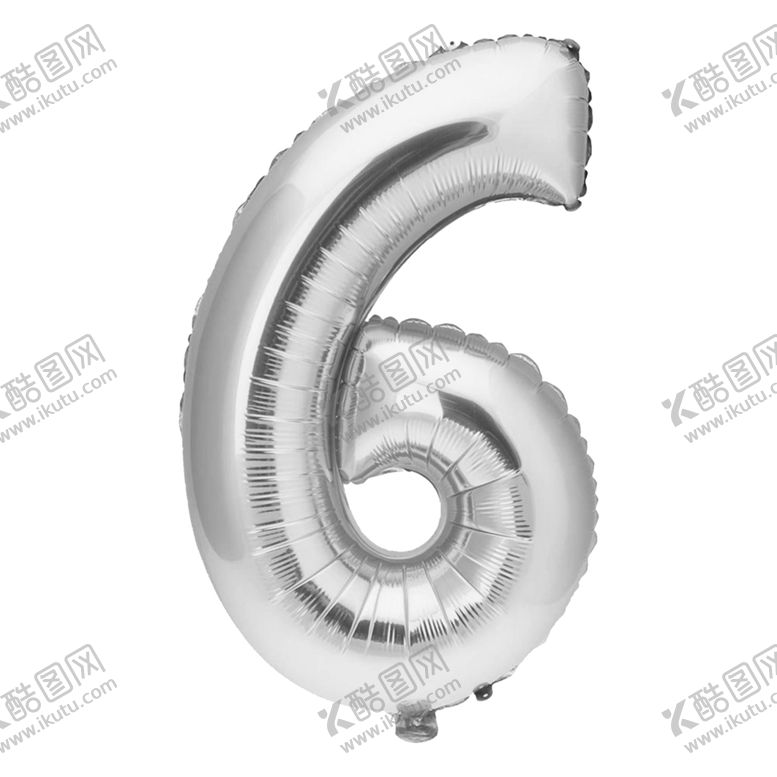 编号：42994206172016467445【酷图网】源文件下载-银色气球字6