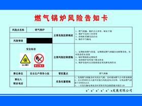 风险告知卡 办公室应急处置卡