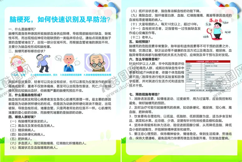编号：75449006291908514545【酷图网】源文件下载-脑梗死如何快速识别及防治