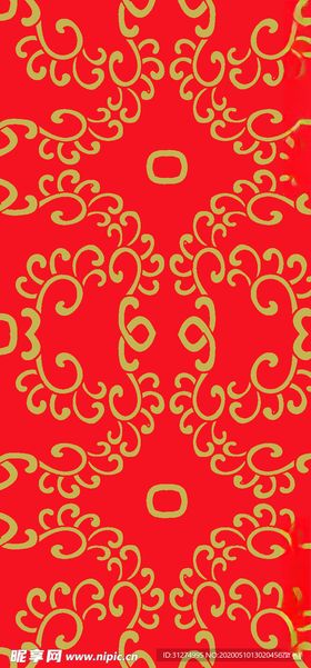 红色喜庆底纹