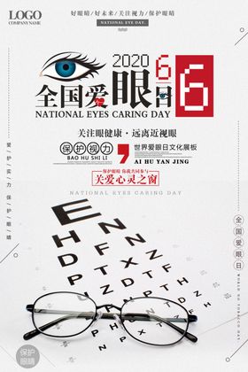 爱护眼睛海报