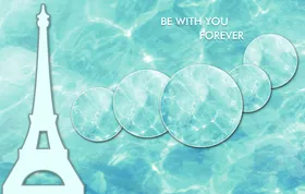 波纹婚礼梦幻婚礼埃菲尔铁塔