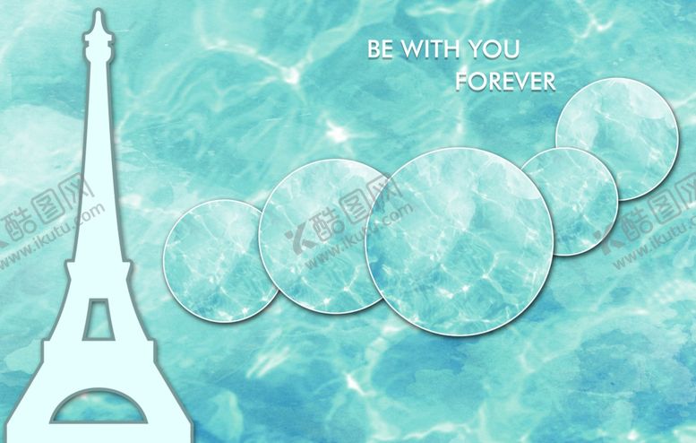 编号：65629711251423226841【酷图网】源文件下载-波纹婚礼梦幻婚礼埃菲尔铁塔