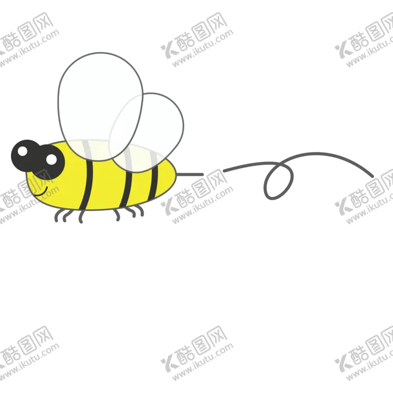 编号：18825904160815282421【酷图网】源文件下载-蜜蜂昆虫插画图片