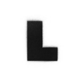 创意水墨字母