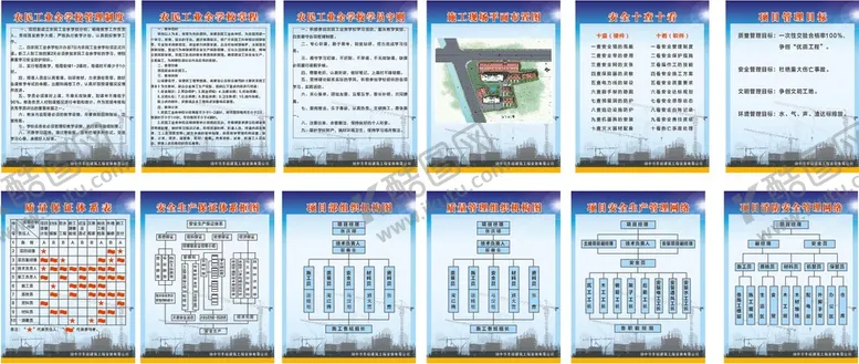 编号：61753502010542152086【酷图网】源文件下载-建筑工程展板