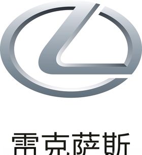 雷克萨斯车标矢量图