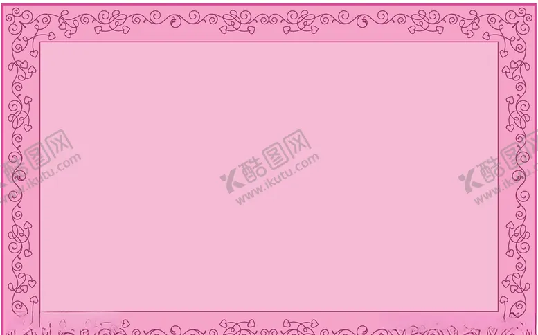 编号：40485806280952049778【酷图网】源文件下载-花边花纹边框