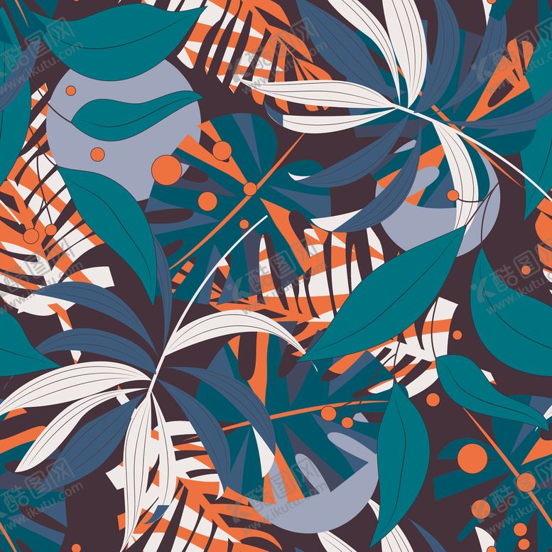 编号：65128210102017197566【酷图网】源文件下载-叶子花纹