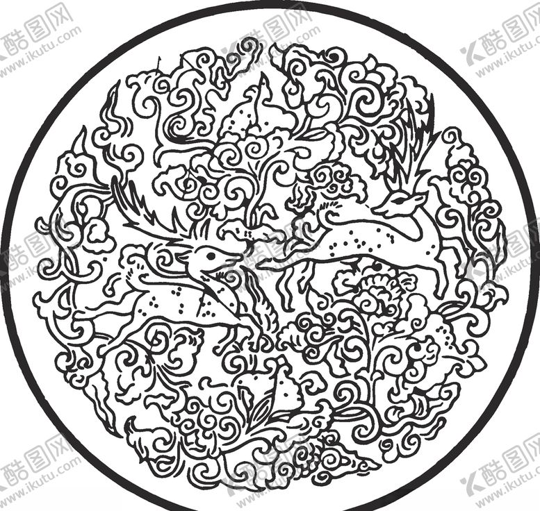 编号：23123609281611553981【酷图网】源文件下载-镂空花图案