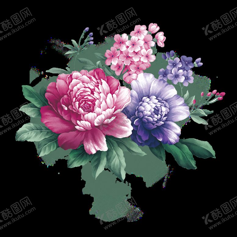 编号：28774310211921145387【酷图网】源文件下载-牡丹花  花卉素材 花素材