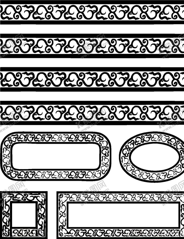 编号：69228406180401072582【酷图网】源文件下载-镂空花图案