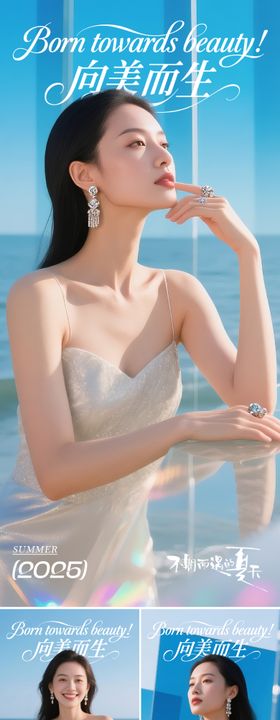 美业早安人物系列海报