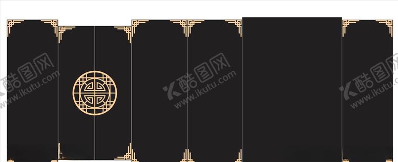 编号：78782606232236381503【酷图网】源文件下载-中式橱窗玻璃贴