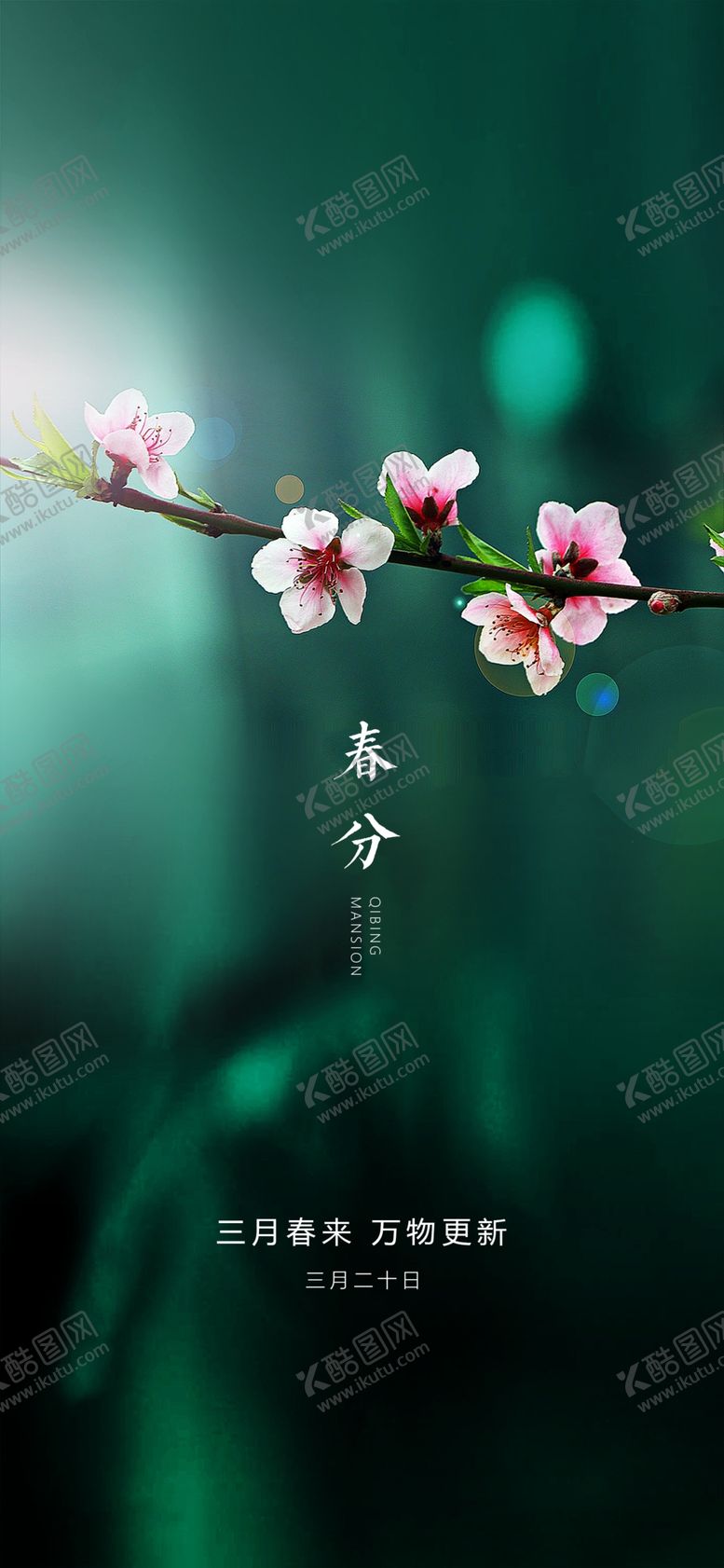 编号：86811803131500586739【酷图网】源文件下载-春分节气海报