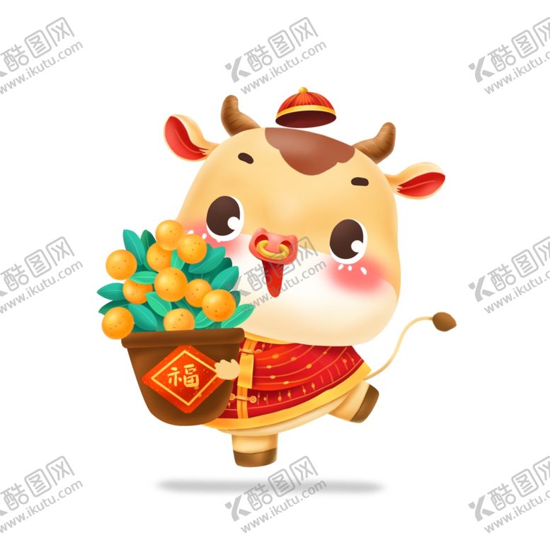 编号：27380404300001123889【酷图网】源文件下载-卡通牛形象