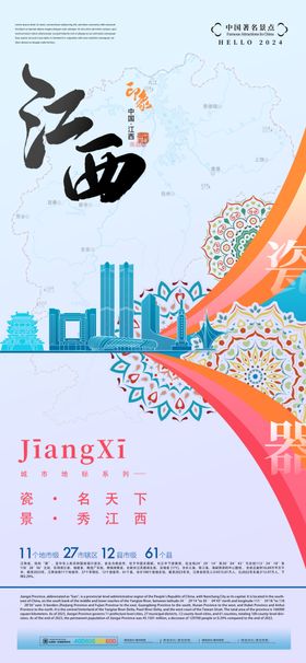 江西旅游长图