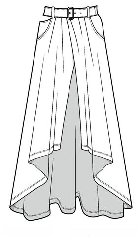 服装款式大衣西冲锋衣单西
