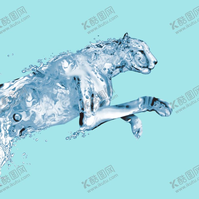 编号：91703403072202344108【酷图网】源文件下载-水纹豹子