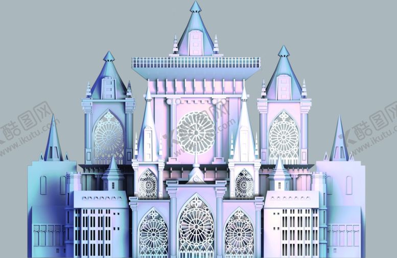 编号：88763009101725383599【酷图网】源文件下载-粉色城堡