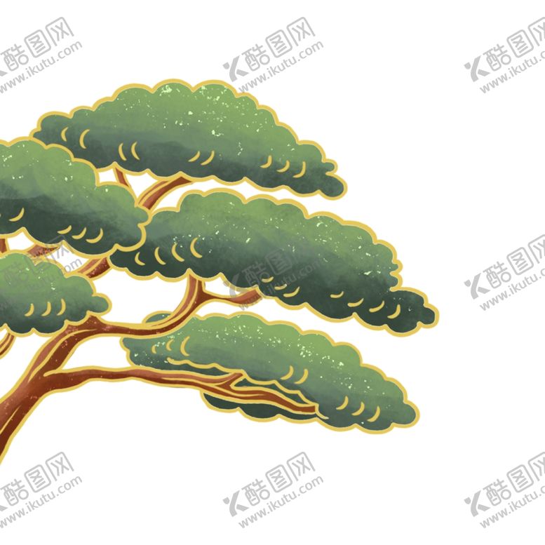 编号：41868402190506391590【酷图网】源文件下载-树叶树枝树干元素素材
