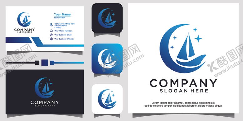 编号：87441704082339433080【酷图网】源文件下载-企业品牌视觉识别设计套装