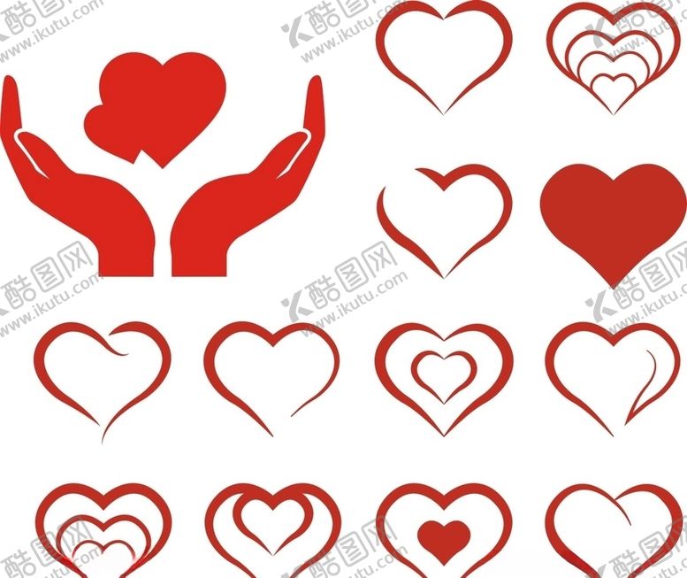 编号：14737410071353424763【酷图网】源文件下载-爱心