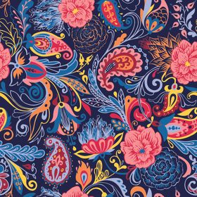 佩斯利花纹图案