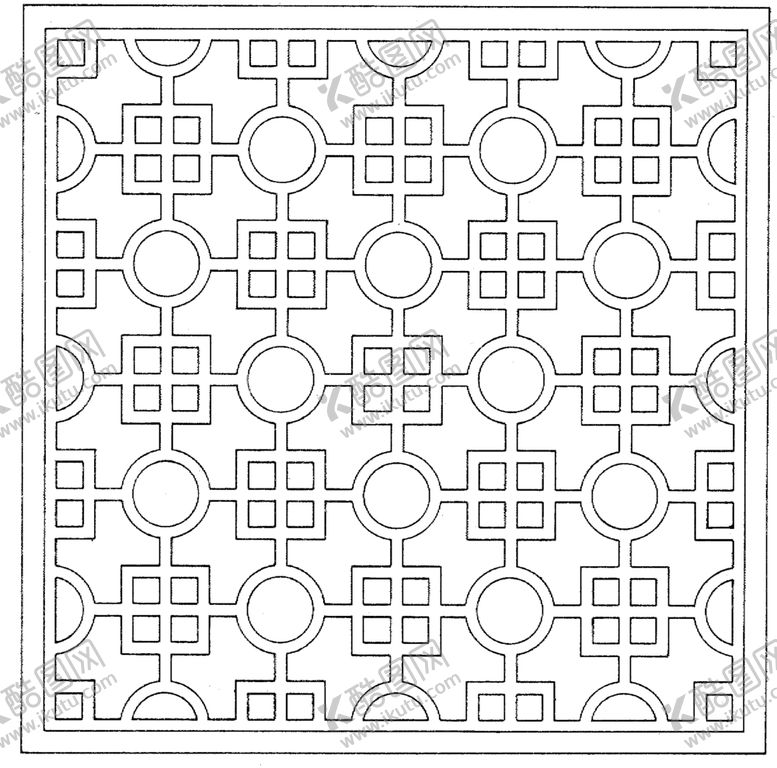 编号：79377409150419429733【酷图网】源文件下载-镂空花图案