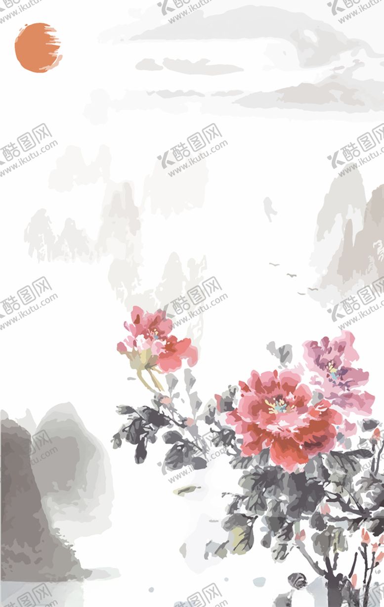 编号：24012707031605058104【酷图网】源文件下载-牡丹花