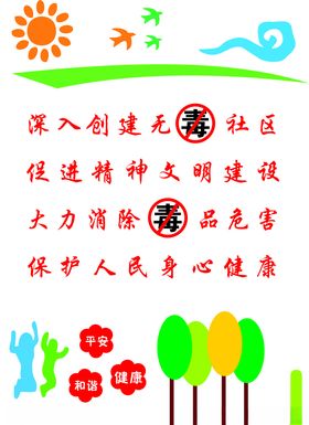 禁毒教育展厅文化墙