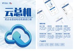 电信云总机单张
