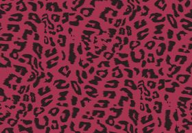 粉色豹纹图案纹理背景