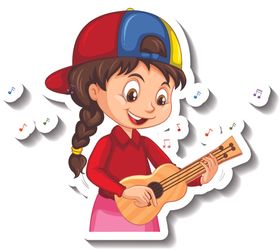 卡通儿童生活可爱素材小学生