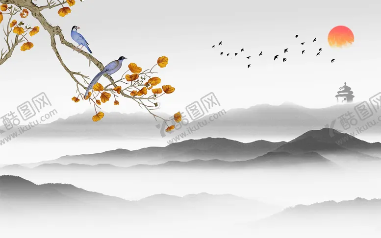 编号：72618009261226484795【酷图网】源文件下载-山水画