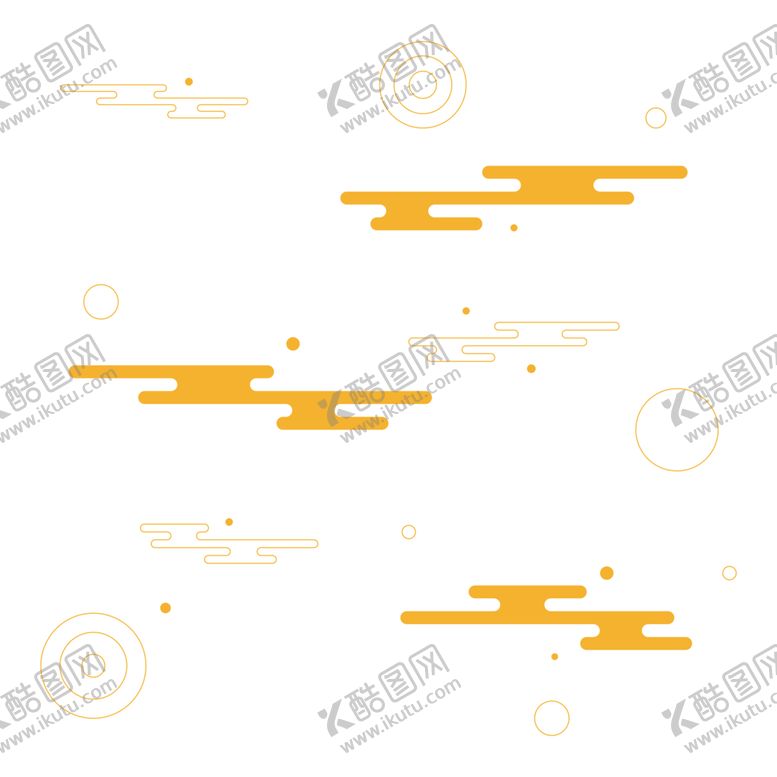 编号：83784606282333248787【酷图网】源文件下载-线条时尚中国风花纹祥云