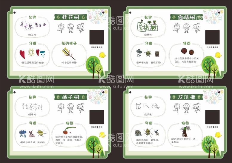 编号：24788711141941333138【酷图网】源文件下载-植物介绍牌