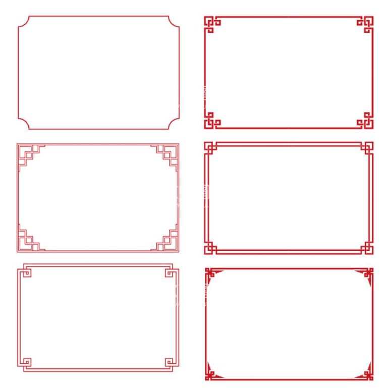 编号：30478812040350445755【酷图网】源文件下载-古典边框