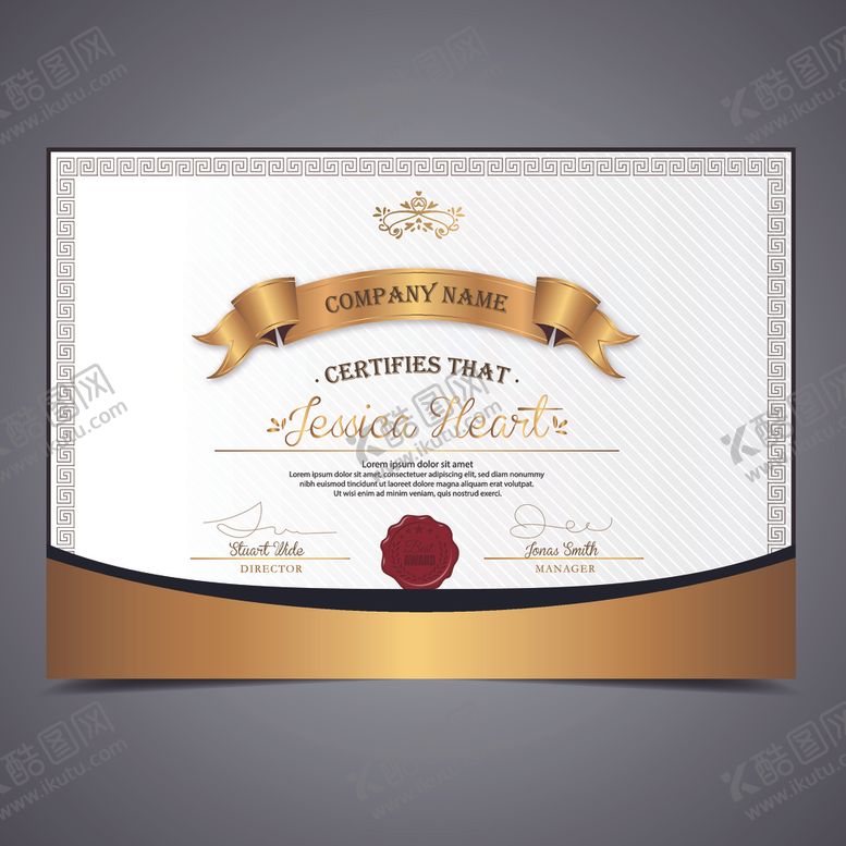 编号：37749206170451158665【酷图网】源文件下载-证书