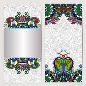 复古花纹装饰图案设计